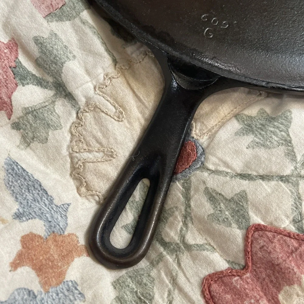 Griswold Cast Iron Handle Griddle No. 9 609 G‎ Erie PA Flat 11